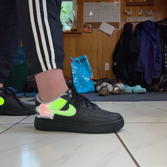 Holographic Nike Air Force 1s - Picture 2 of 5